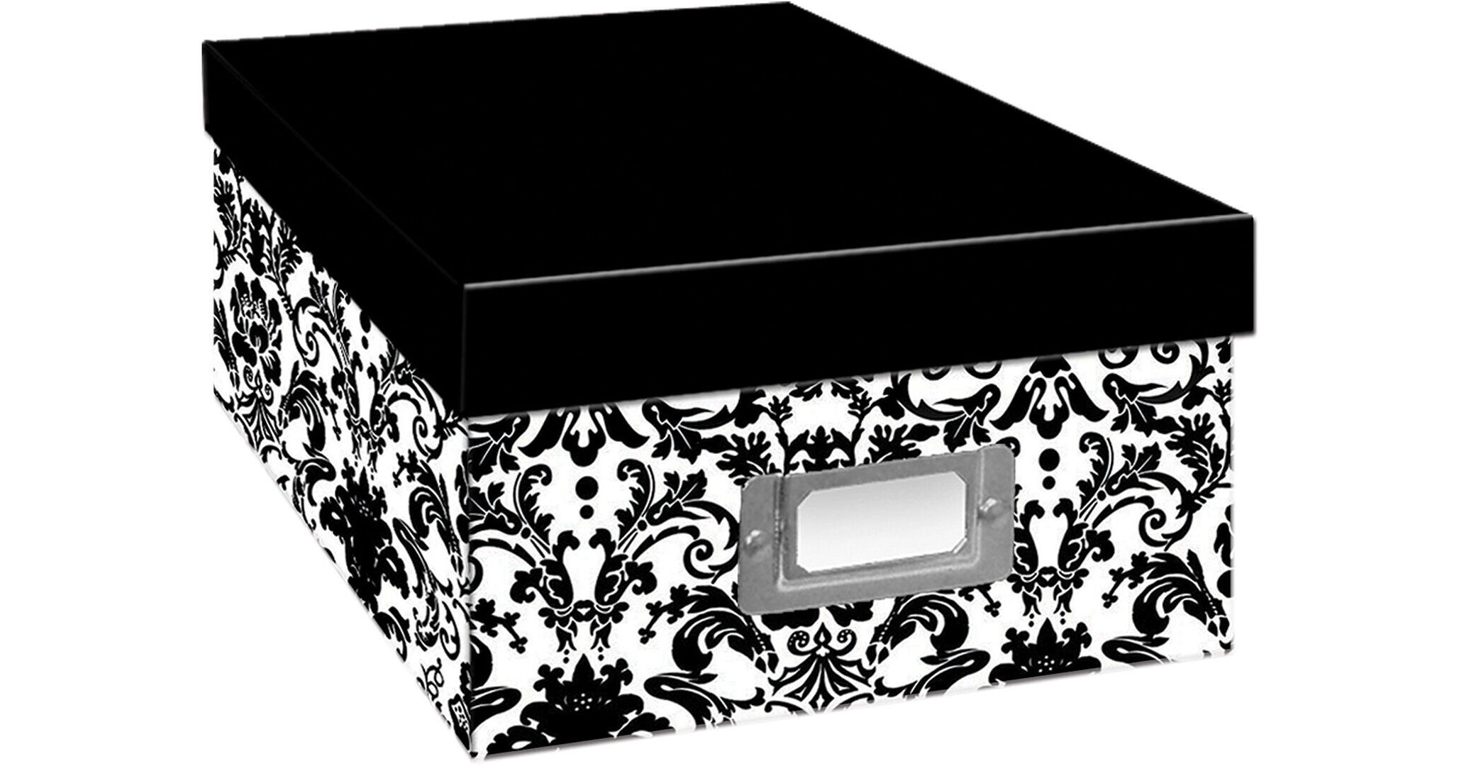 Pioneer Photo Albums Damask Archival Storage Photo Box B1BW/D