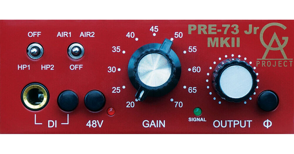 Golden Age Project PRE-73 Jr MKII Vintage-Style Microphone Preamplifier