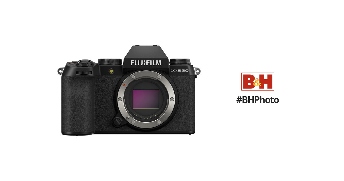 Experience Unrivaled Image Quality With the FUJIFILM X-S20 Mirrorless Camera (Black) thumbnail