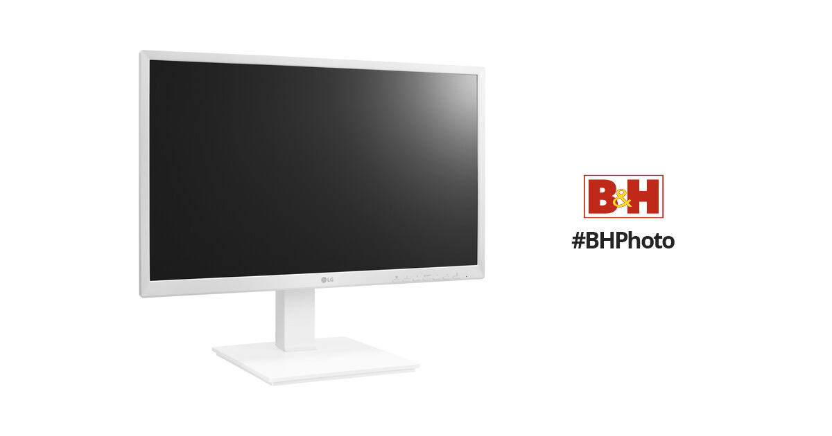 LG 24BK550Y-I: 24'' IPS FHD Monitor with Flicker Safe, Built-in Power,  Adjustable Pivot Stand, Wall Mountable & Mini PC Connection Available