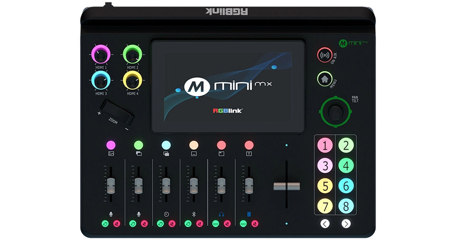 RGBlink mini-mx Streaming Video Mixer 230-0004-01-0 B&H Photo