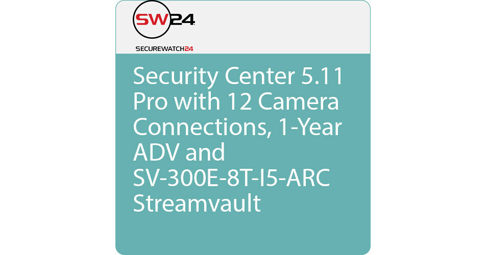 Genetec By SecureWatch24 Streamvault 300E GSCOMPADV12C B&H Photo