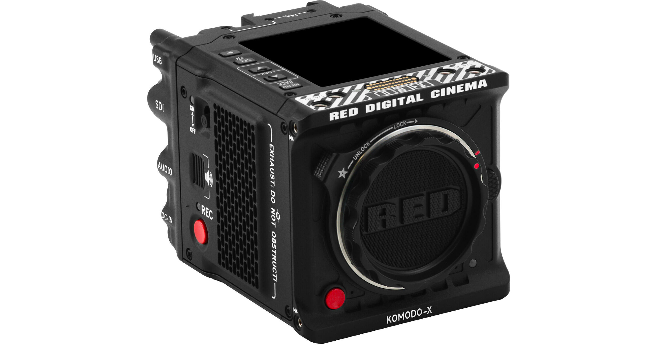 RED DIGITAL CINEMA KOMODO-X 6K Digital Cinema Camera (Canon RF, Black)