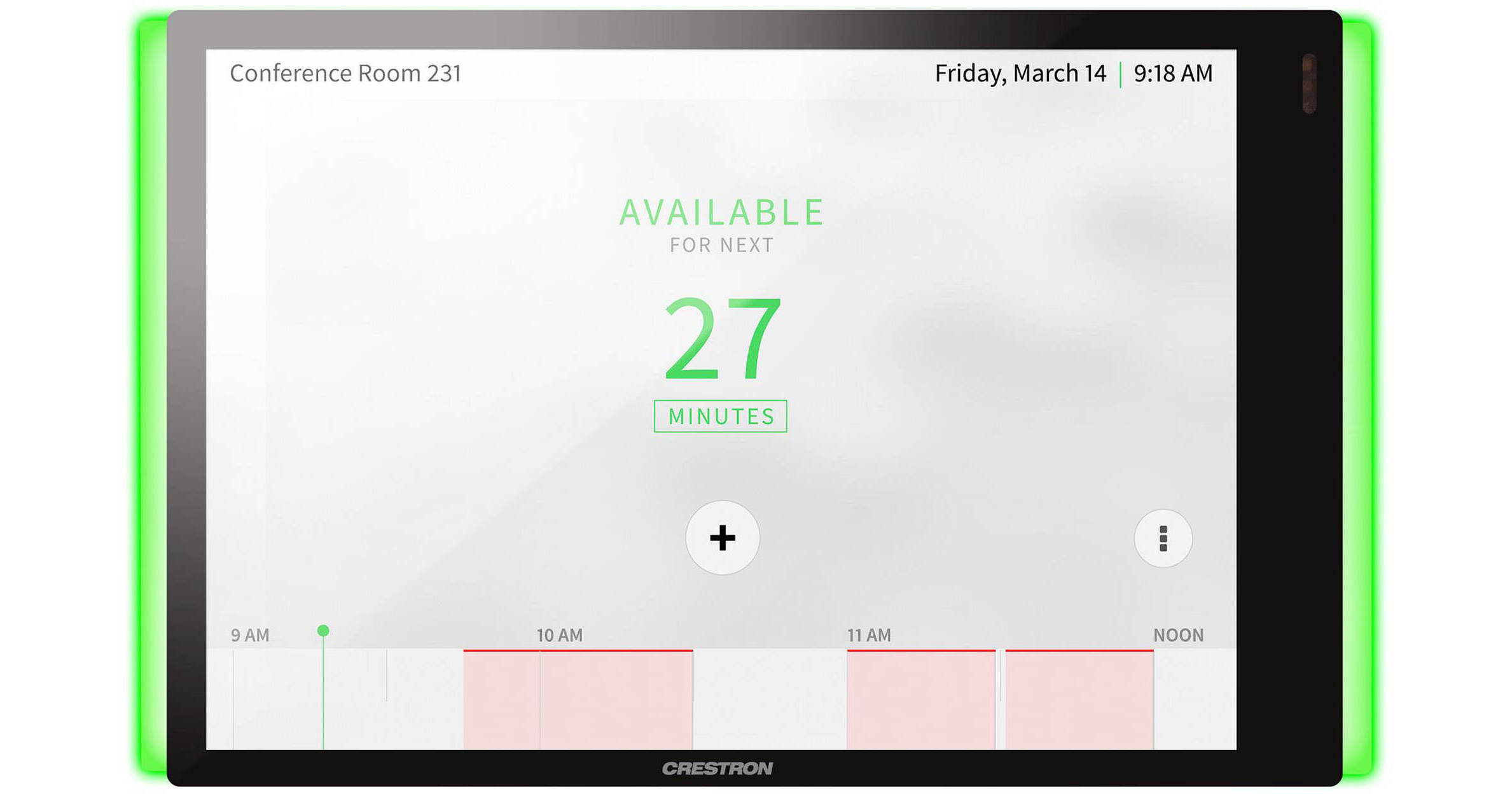 Crestron 7" Room Scheduling Touchscreen TSS-770-B-S-LB KIT B&H