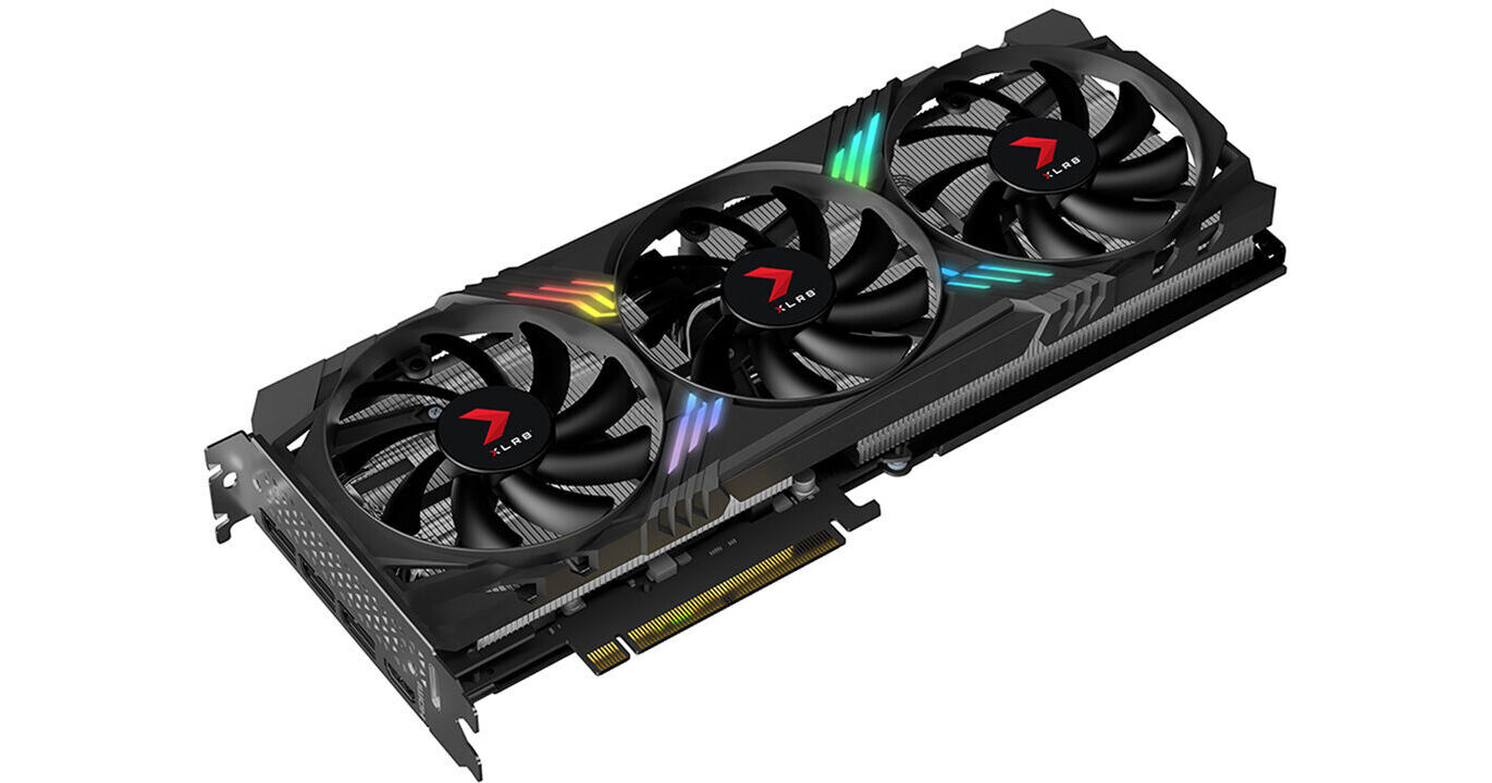 PNY GeForce RTX™ 4060 Ti 8GB XLR8 Gaming VERTO RGB Triple Fan