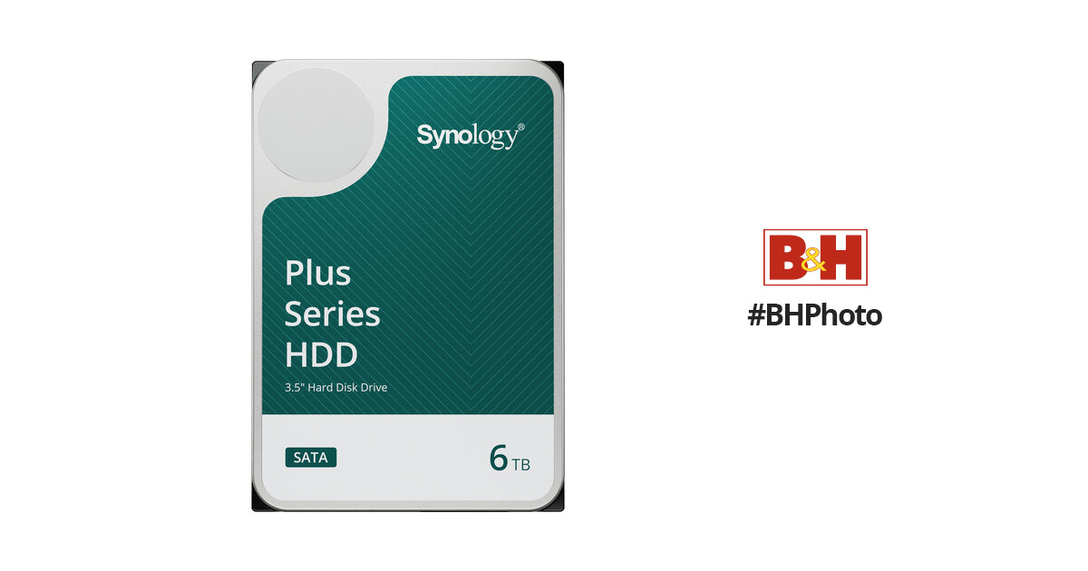 Synology 6TB HAT3300 Plus Series SATA III 3.5