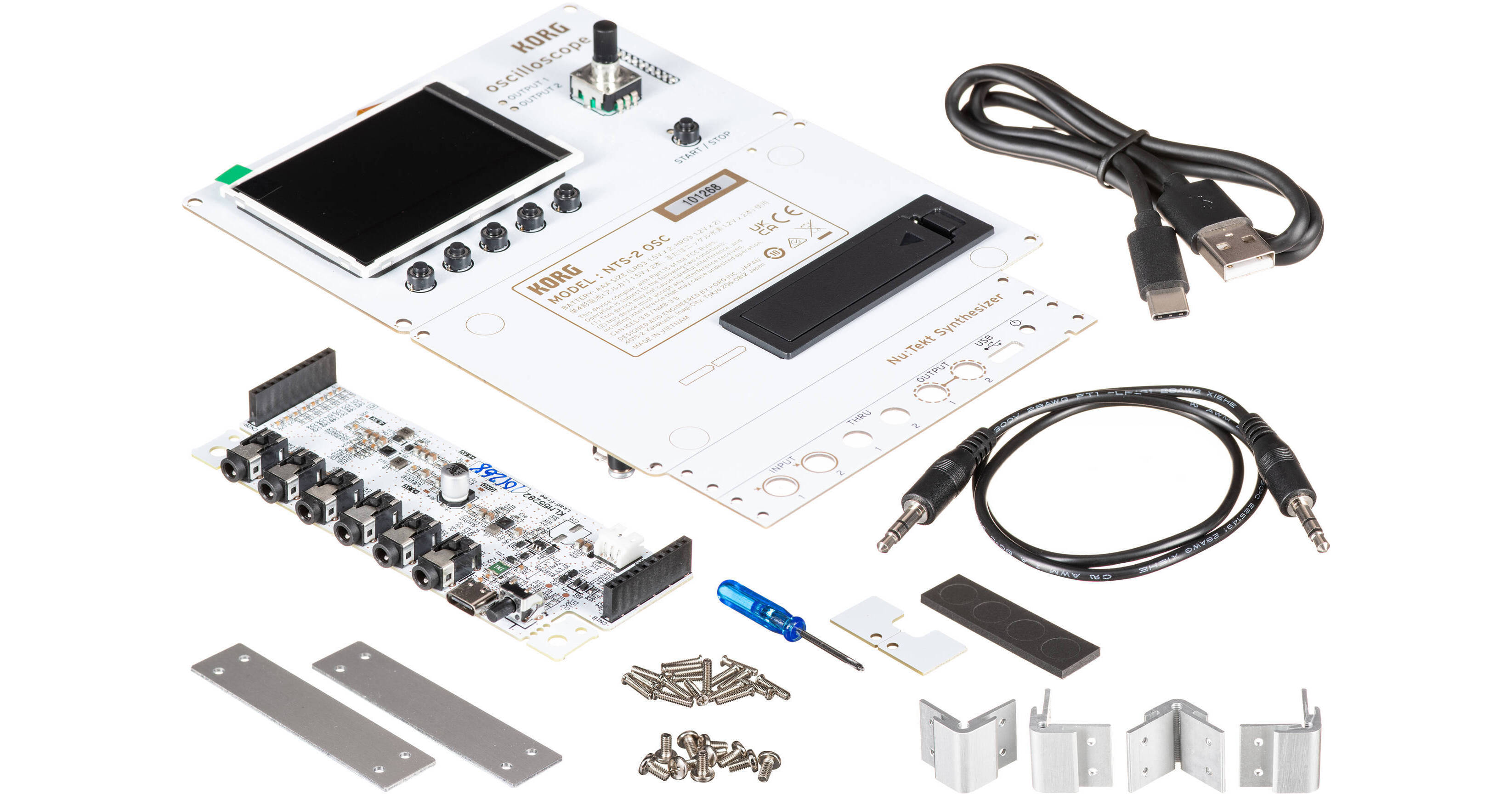 Korg Nu:Tekt NTS-2 Oscilloscope DIY Kit NTS2OSC B&H Photo Video