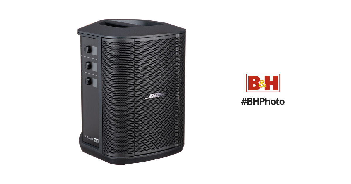 Bose S1 Bluetooth Battery Powered PA Speakers with T8S ToneMatch