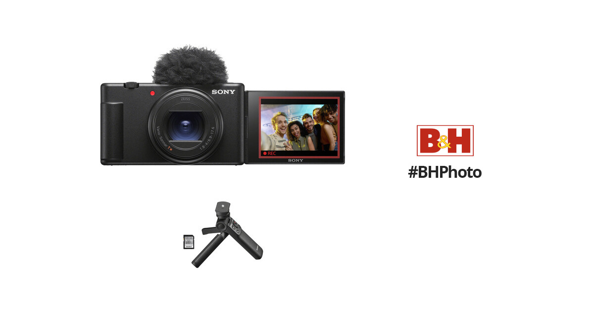 Capture Professional-Quality Vlogs with the Sony ZV-1 II DIGTL CAMR-BLK/VLOGGER ACC KIT thumbnail