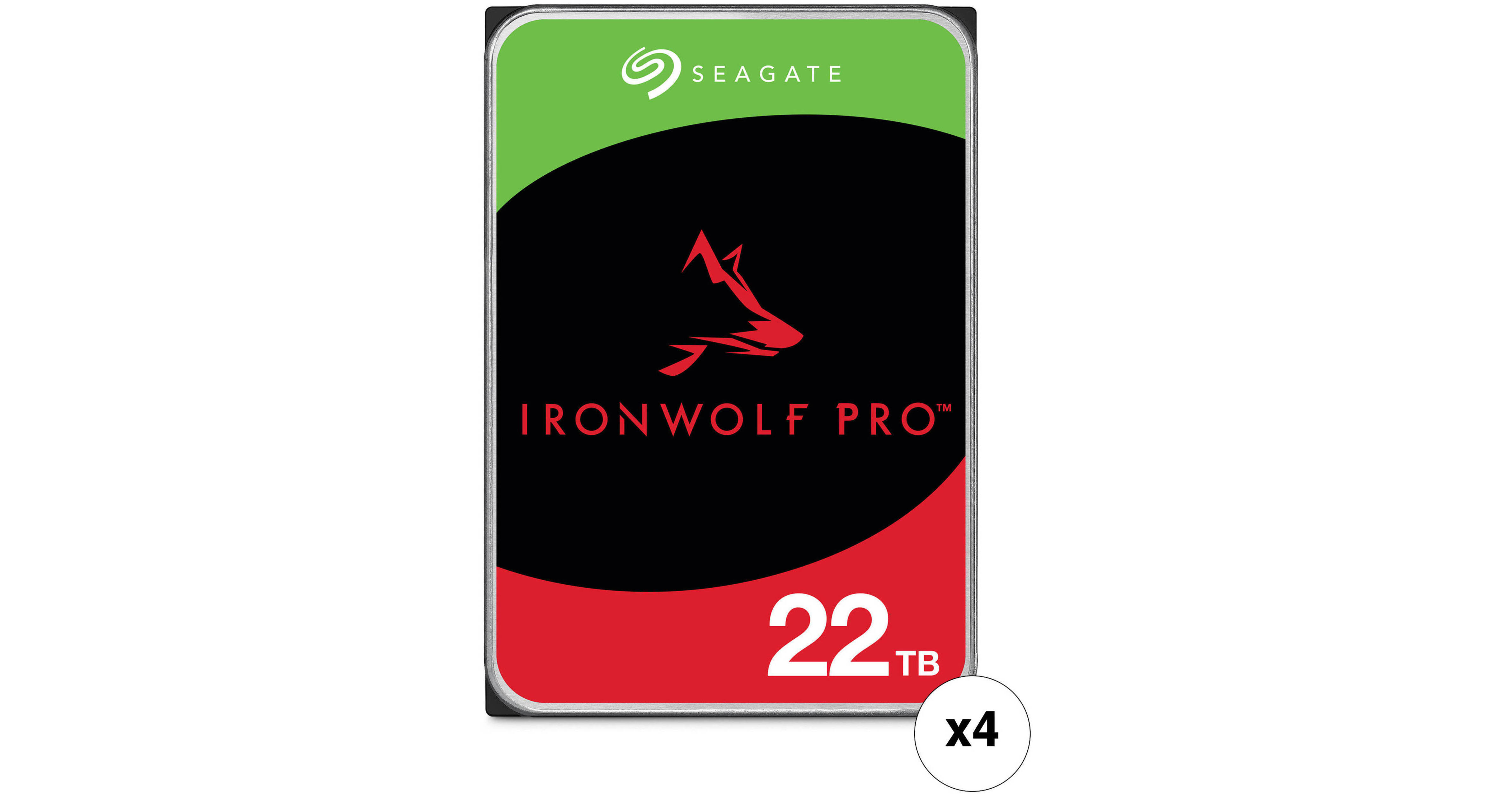 Seagate 22TB IronWolf Pro 7200 Rpm SATA III 3 5 Internal NAS
