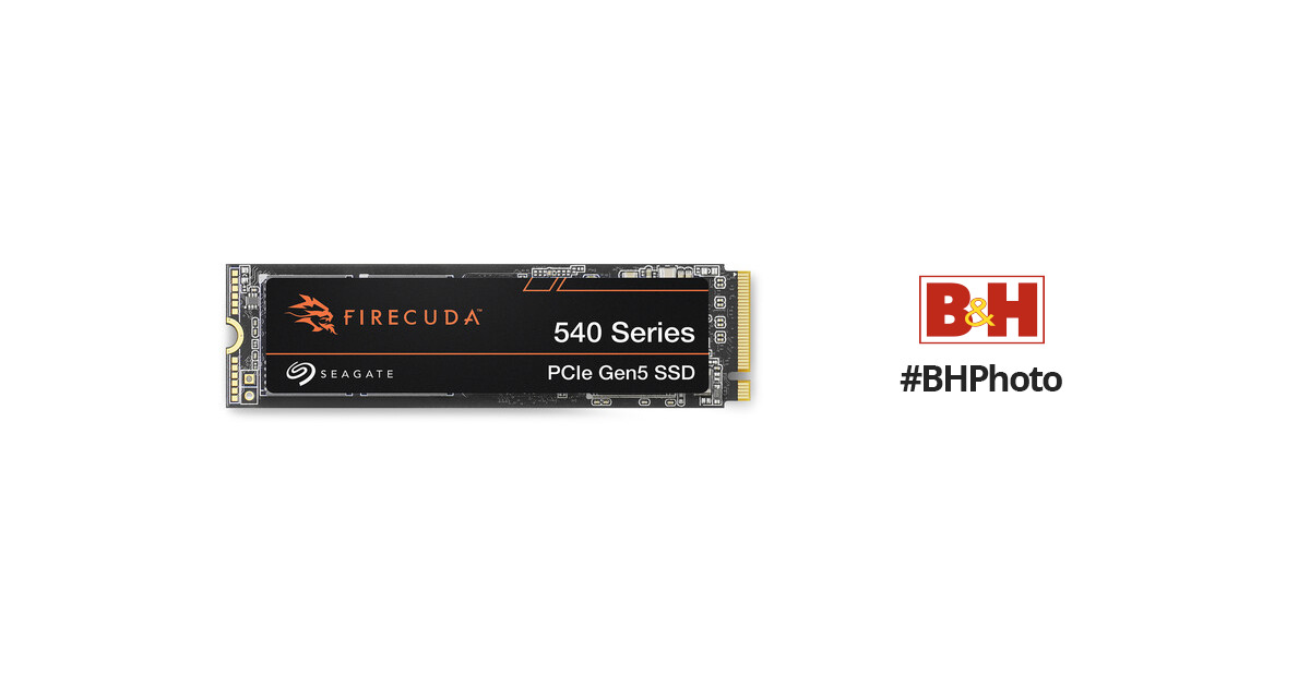 Seagate FireCuda 540 Gen 5 PCIe SSD