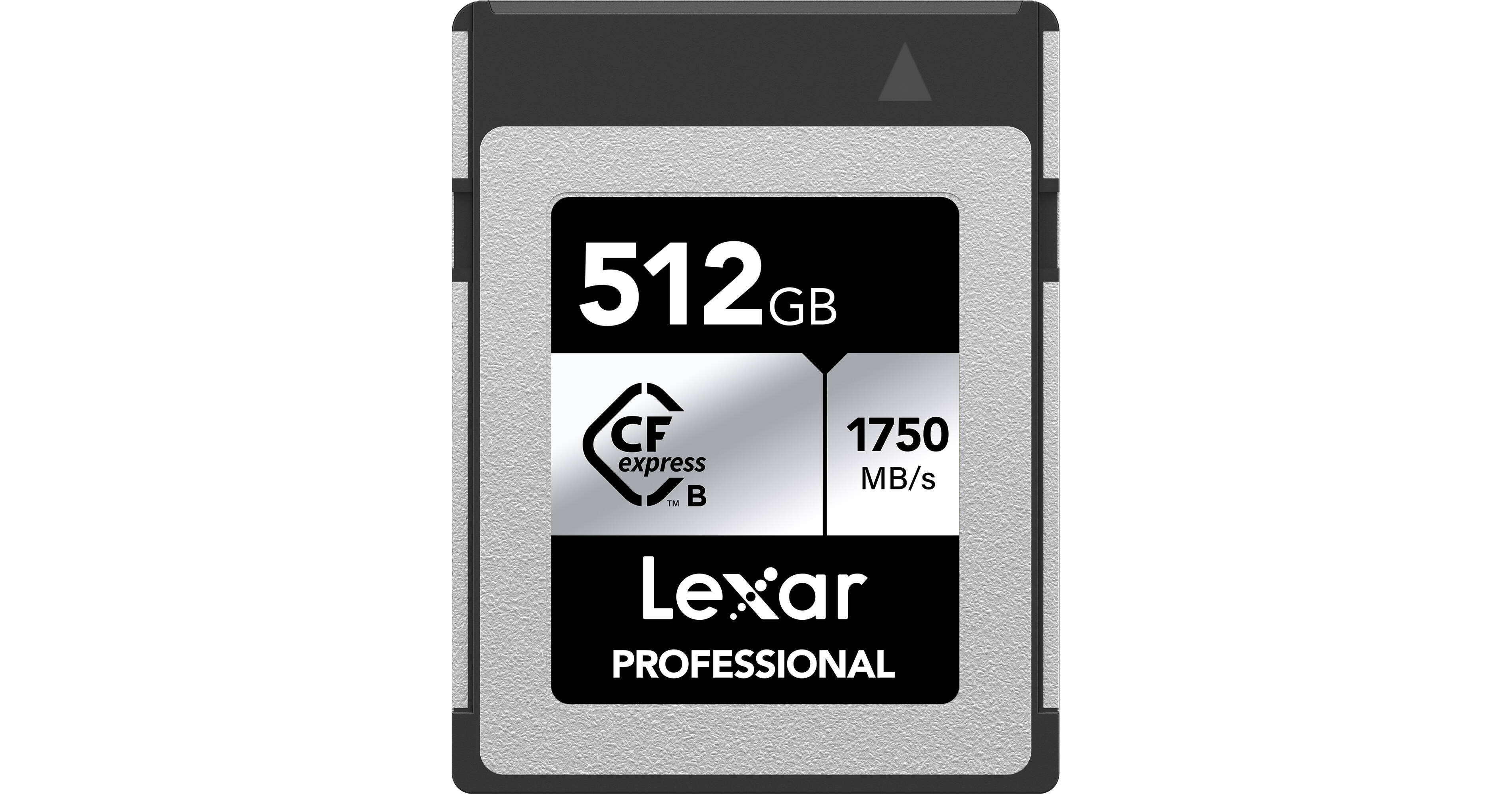 Lexar 512GB Professional CFexpress Type B Card SILVER Series