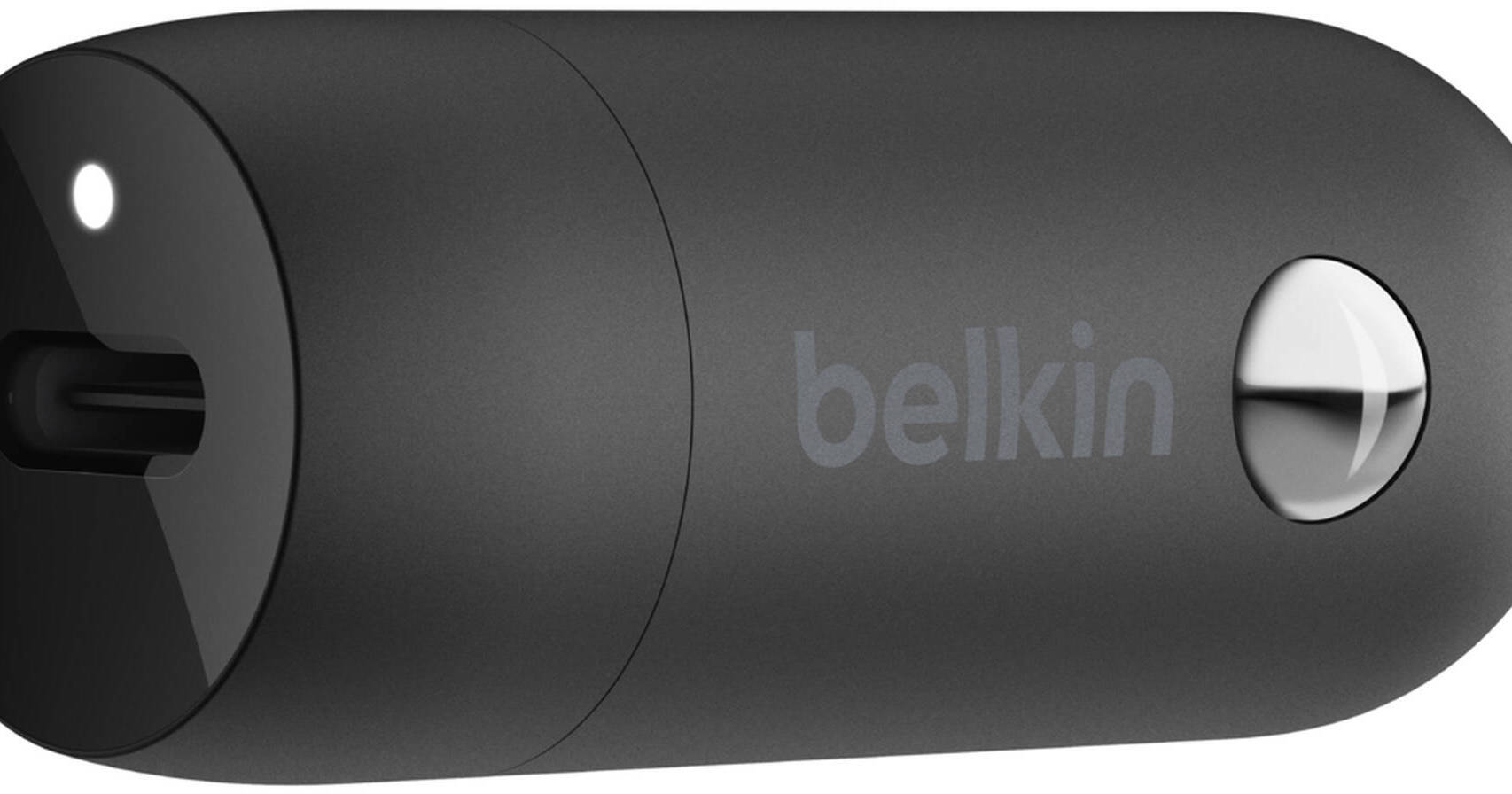 Belkin BoostCharge 30W USB-C Car Charger CCA004BTBK B&H Photo