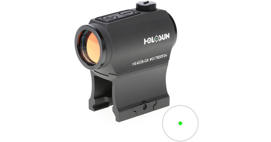 Holosun HE403B Micro Sight HE403B-GR FDE B&H Photo Video