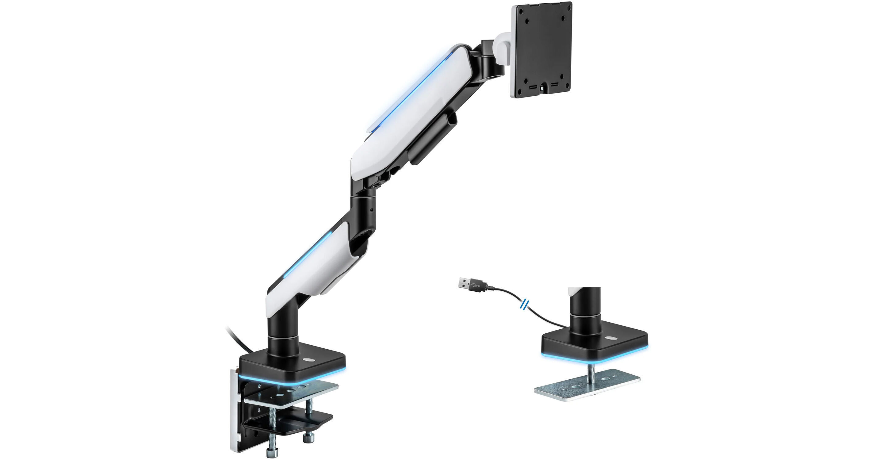 Heavy-Duty Single Monitor Arm for Ultrawide Screens Up To 49 – Mount-It!