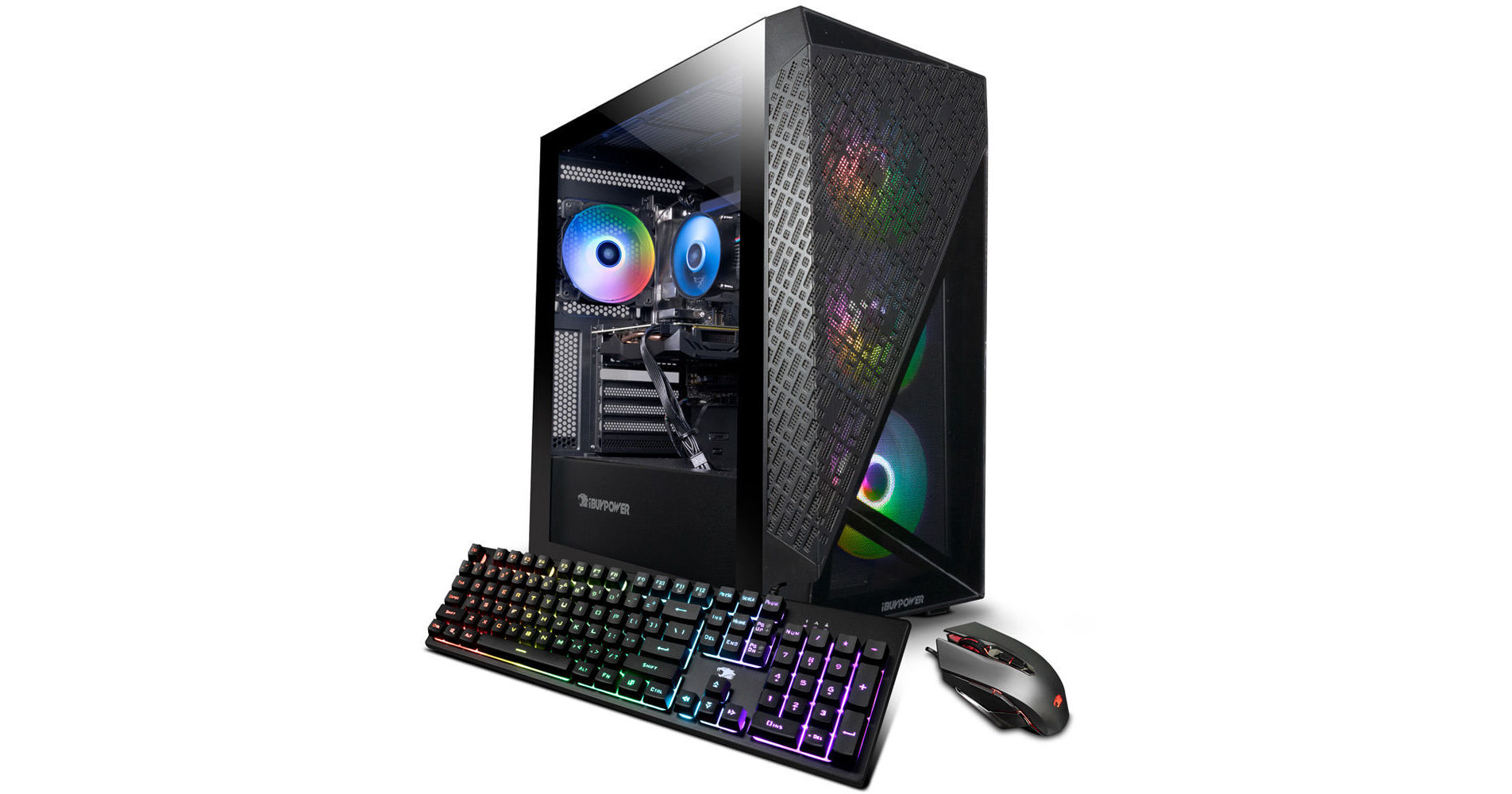 iBUYPOWER Slate 6 Mesh Gaming Desktop Computer SLATEMESH2070 B&H