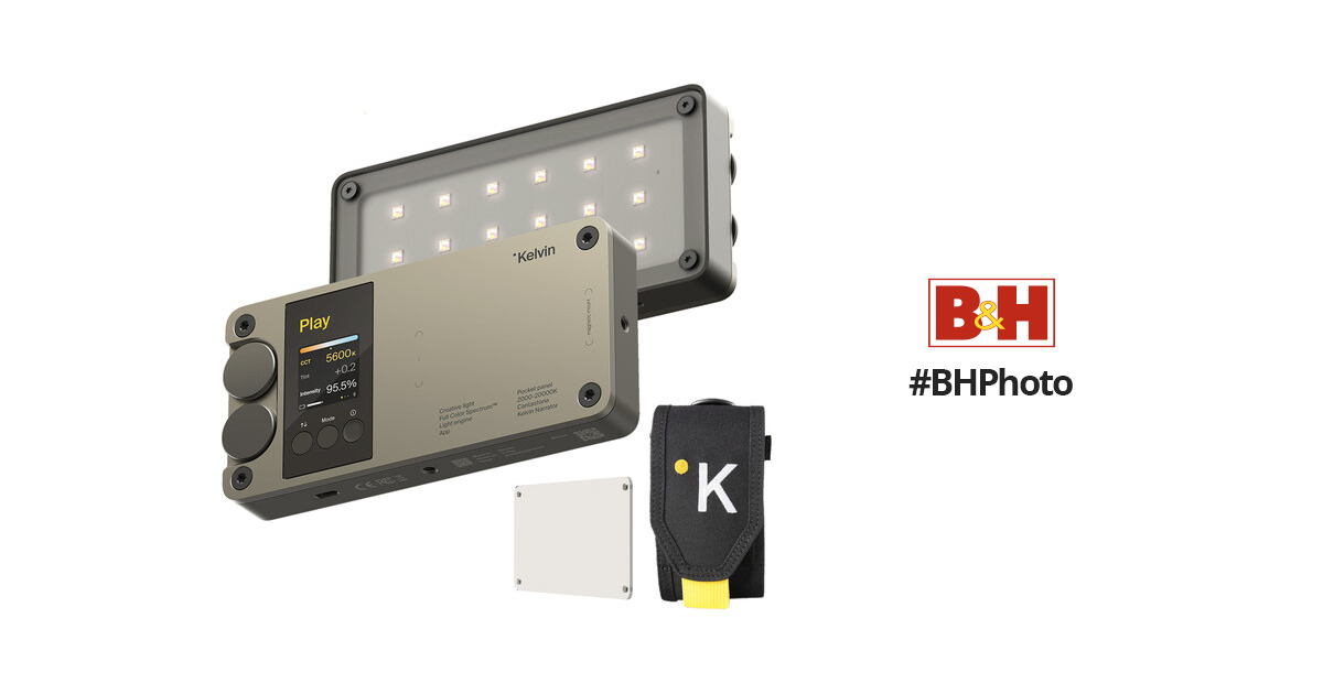 Discover How to Transform Your Lighting with the Kelvin Play RGBACL Full Spectrum LED Creative Pocket Light Kit! thumbnail