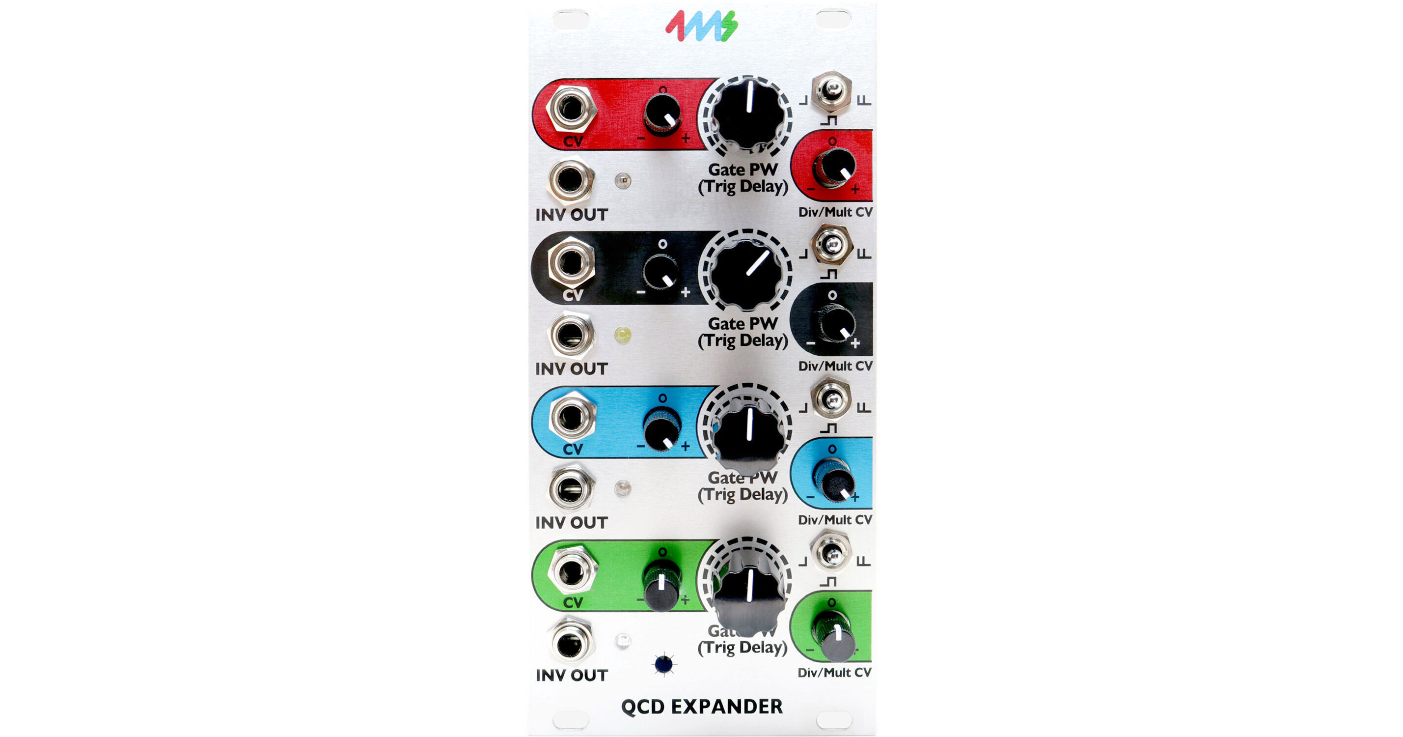 4ms Quad Clock Distributor Expander Eurorack Module (12 HP)