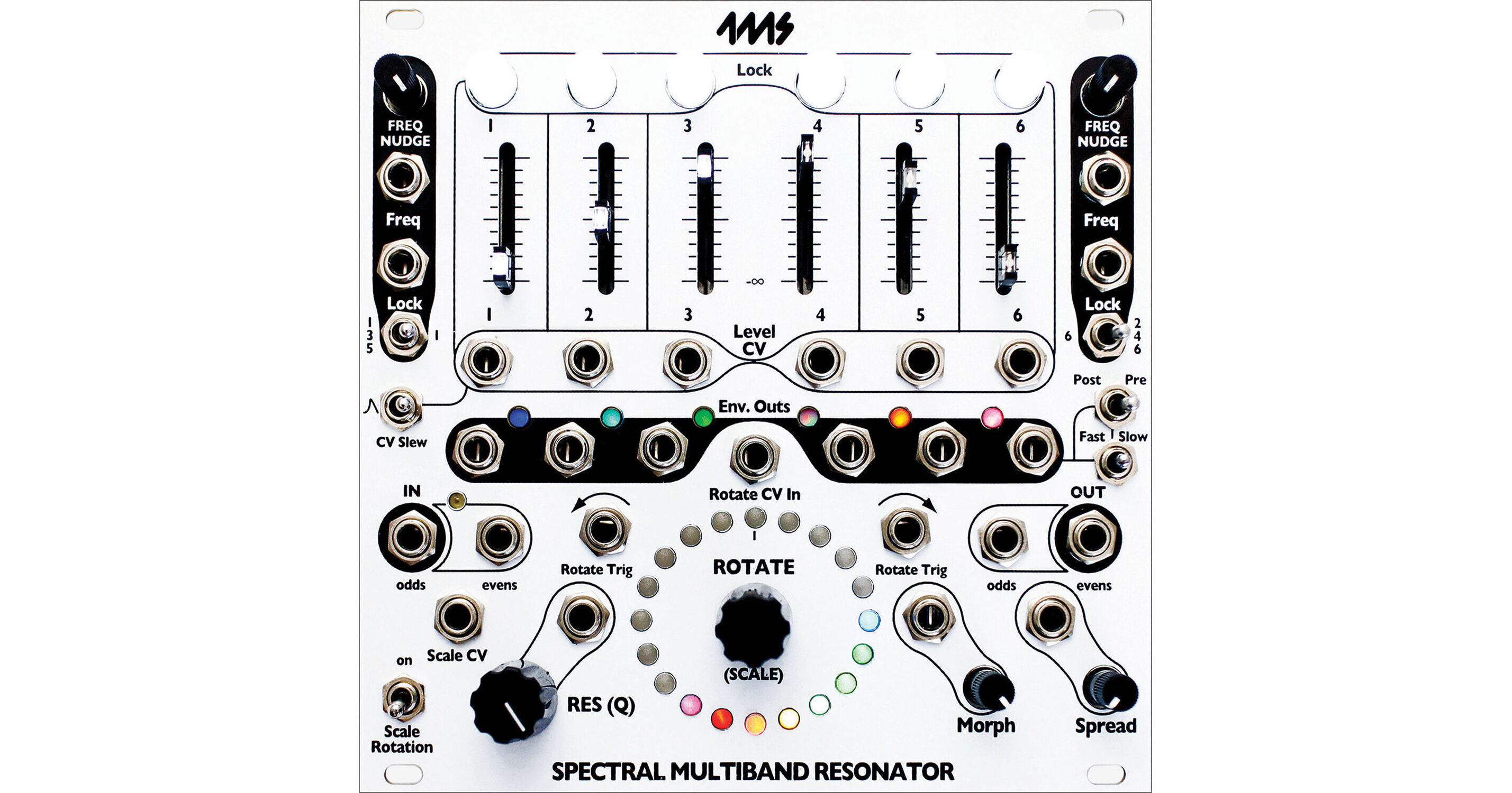 4ms Spectral Multiband Resonator Eurorack Module (26 HP)