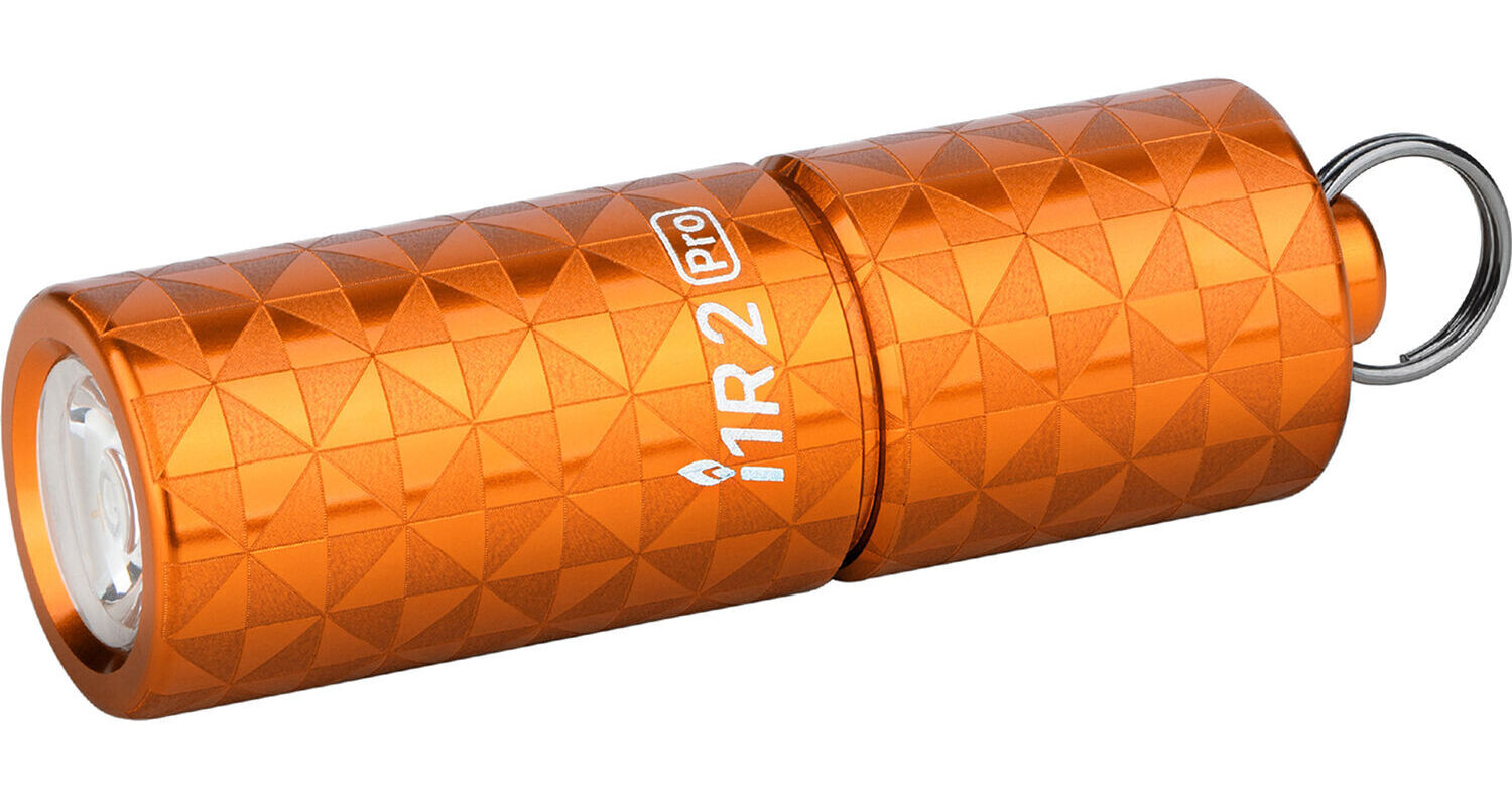 OLIGHT I1R2 PRO Mini Torche Porte-Clés EDC LED Rechargeable USB-C 180 Lumens - Noir