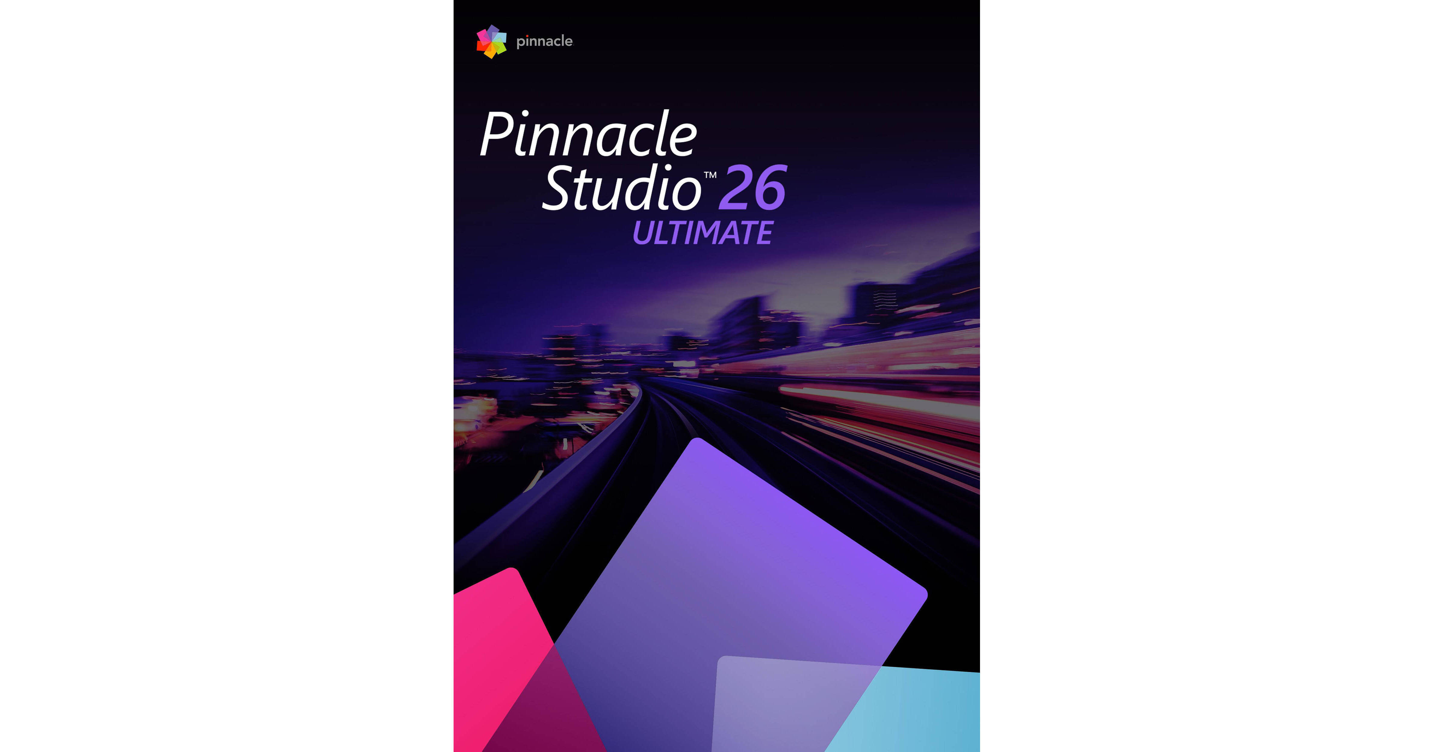 Pinnacle Studio 26 | Value-Packed Video Editing & Screen Recording Software  [PC Download]