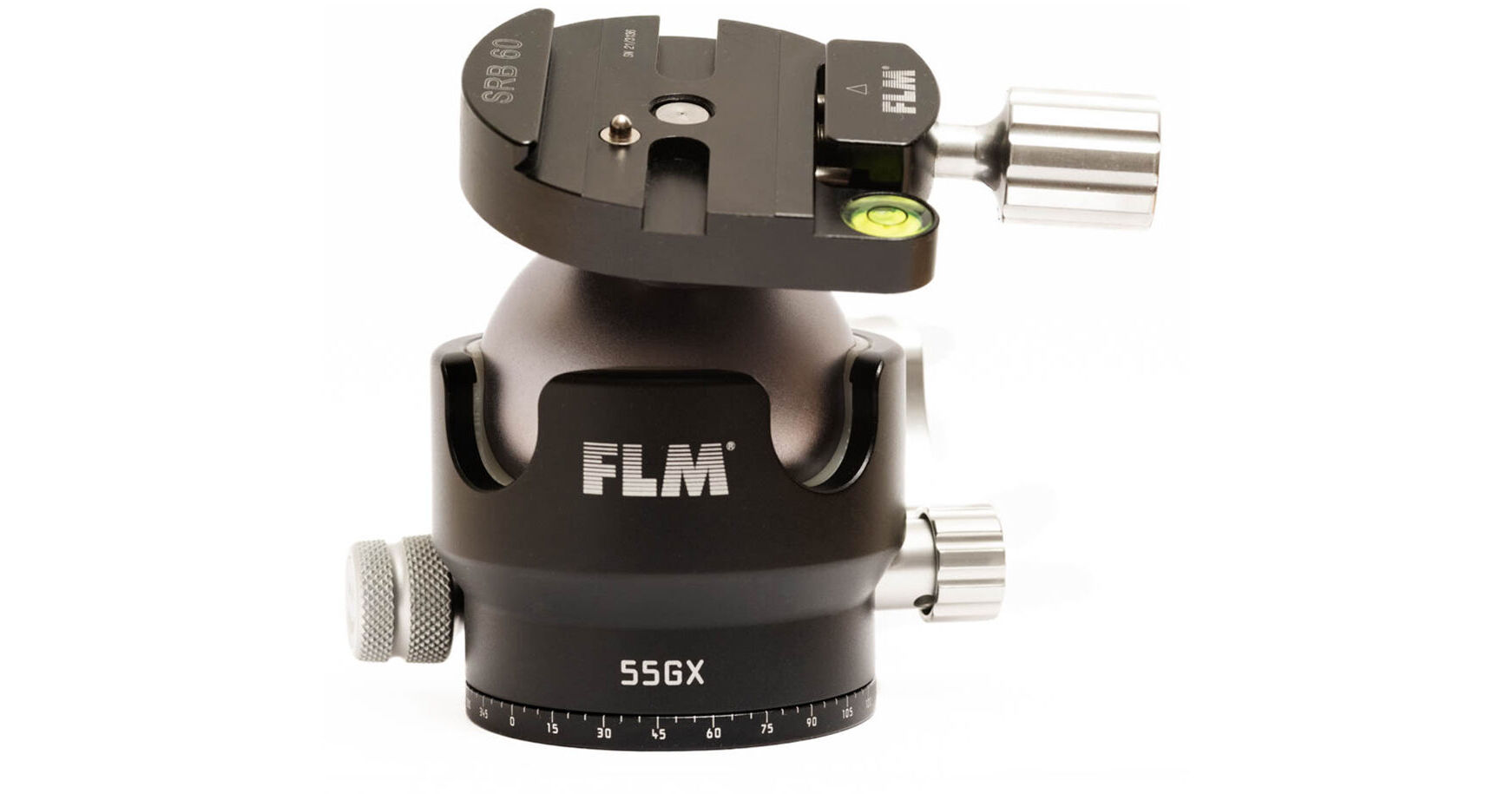 FLM 55GX Centerball Tripod Head with SRB-60 QR Clamp