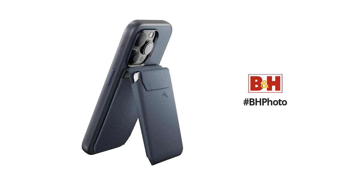 Peak Design Smartphone Stand Wallet (Midnight) M-WA-AB-MN-1 B&H