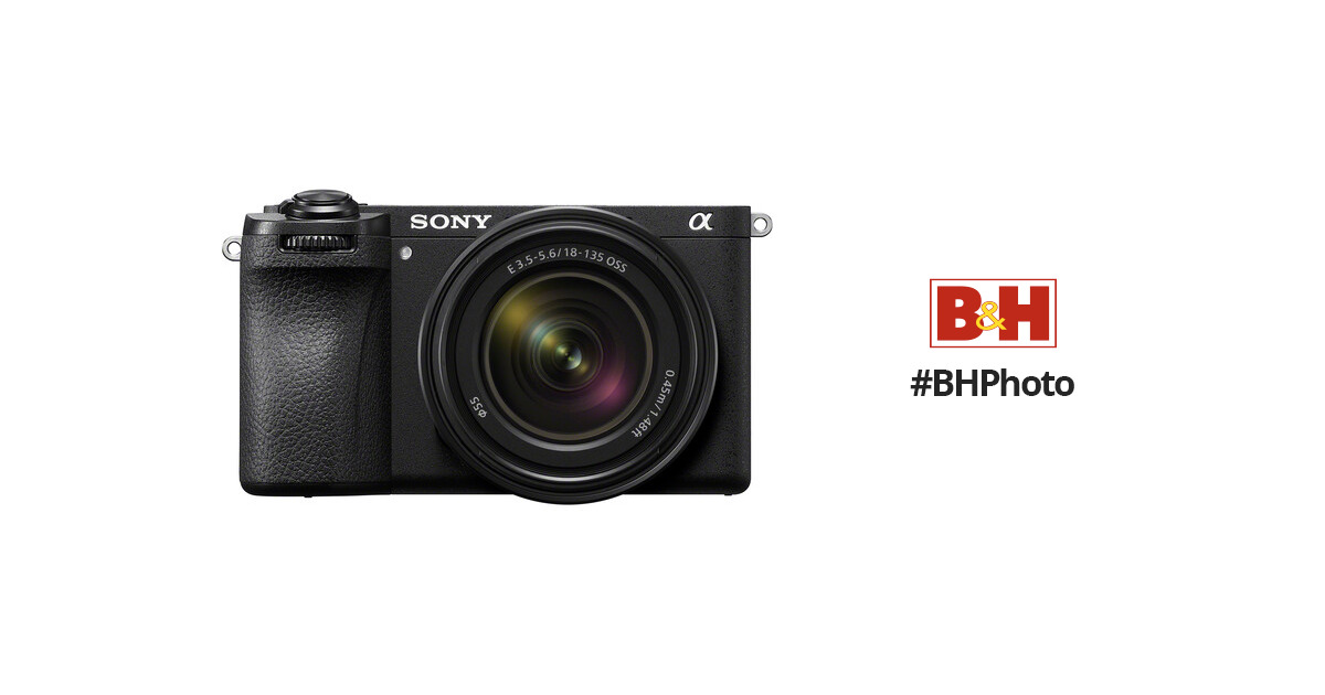 Sony a6700 Mirrorless Camera with 18-135mm Lens ILCE-6700M/B B&H