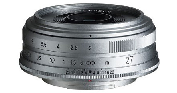 Voigtlander Ultron 27mm f/2.0 Lens (FUJIFILM X, Silver) BA380B