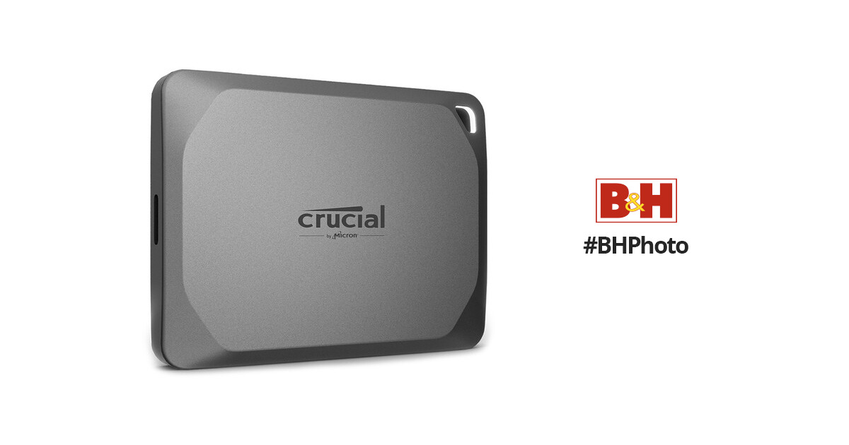 CT4000X9PROSSD9: SSD portable crucial X9 Pro, 4 To, USB-C 3.1 chez