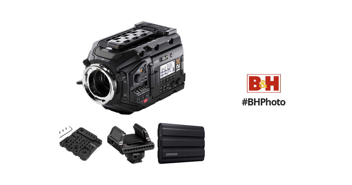 Blackmagic Design URSA Mini Pro 12K with OLPF, Side Plate , See All Details, Styles, Configurations