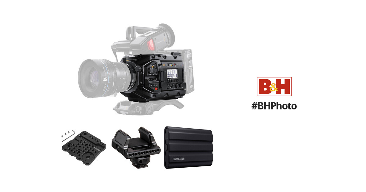 Blackmagic Design URSA Mini Pro 4.6K G2 with Side Plate & Storage Kit, See All Details, Styles, Configurations & Kits