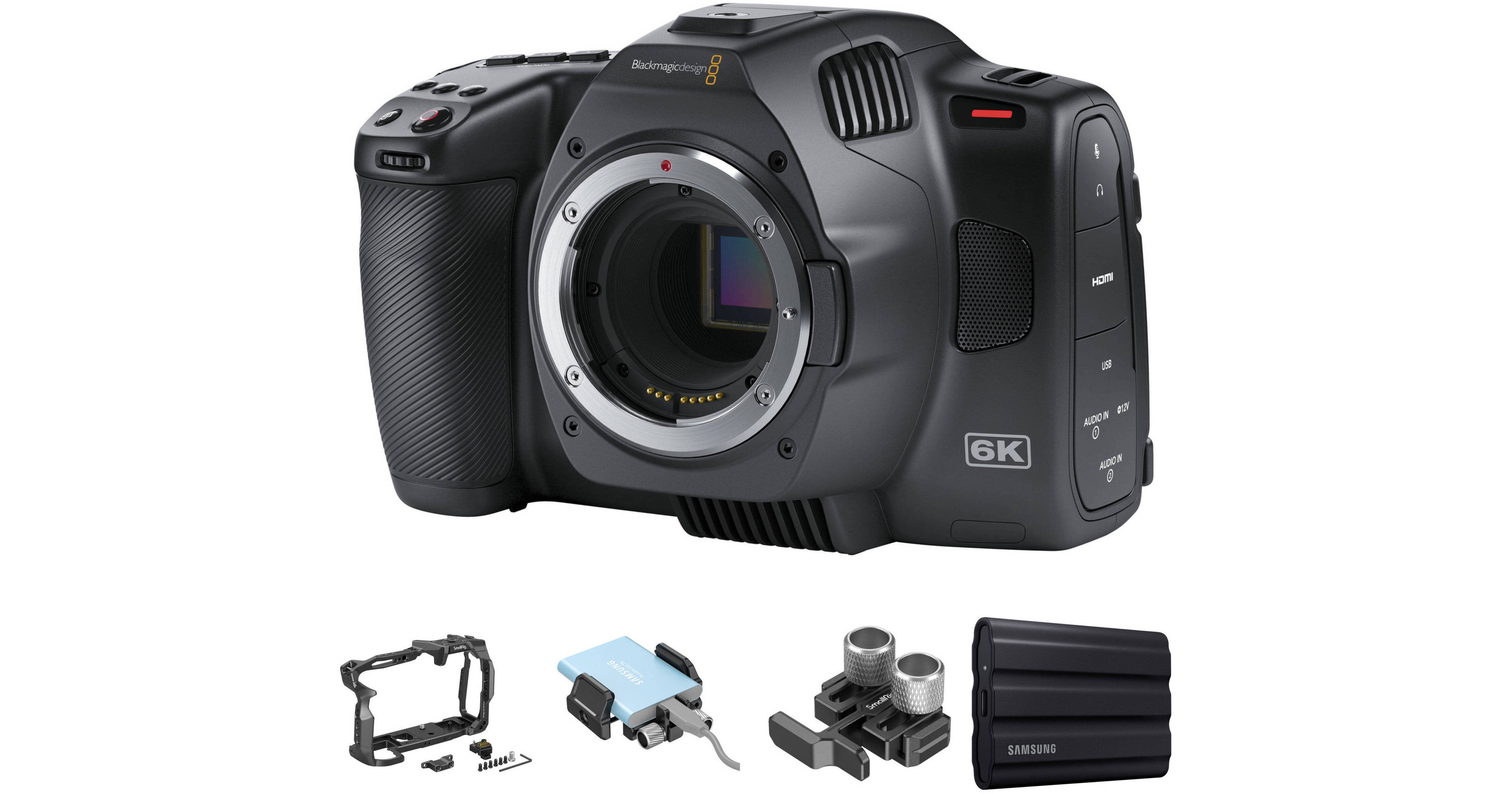 Enhance Your Video Productions with the Blackmagic Design Pocket Cinema Camera 6K G2 and Cage thumbnail