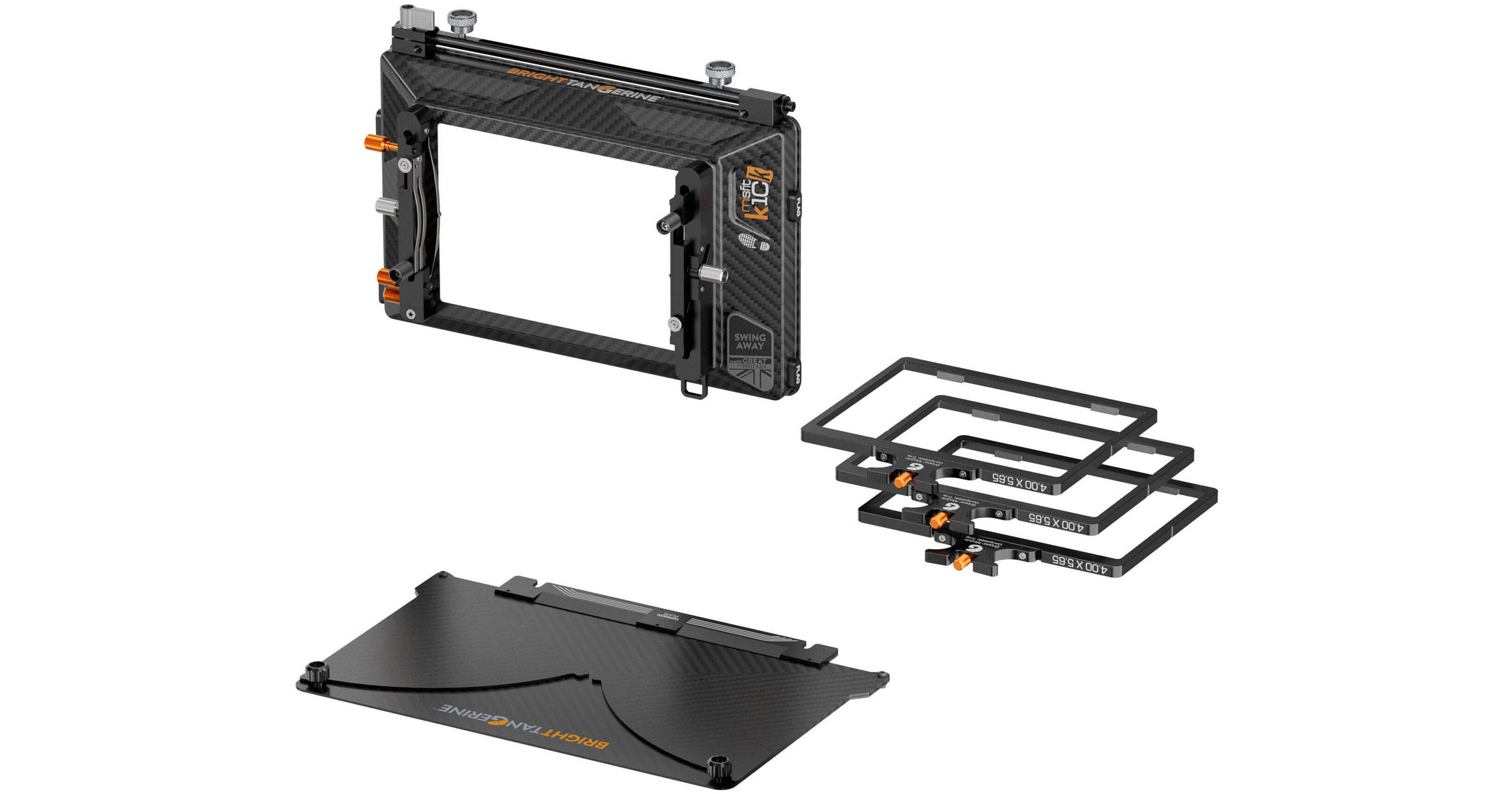 Bright Tangerine Misfit Kick Mk II 3-Stage Matte Box Kit