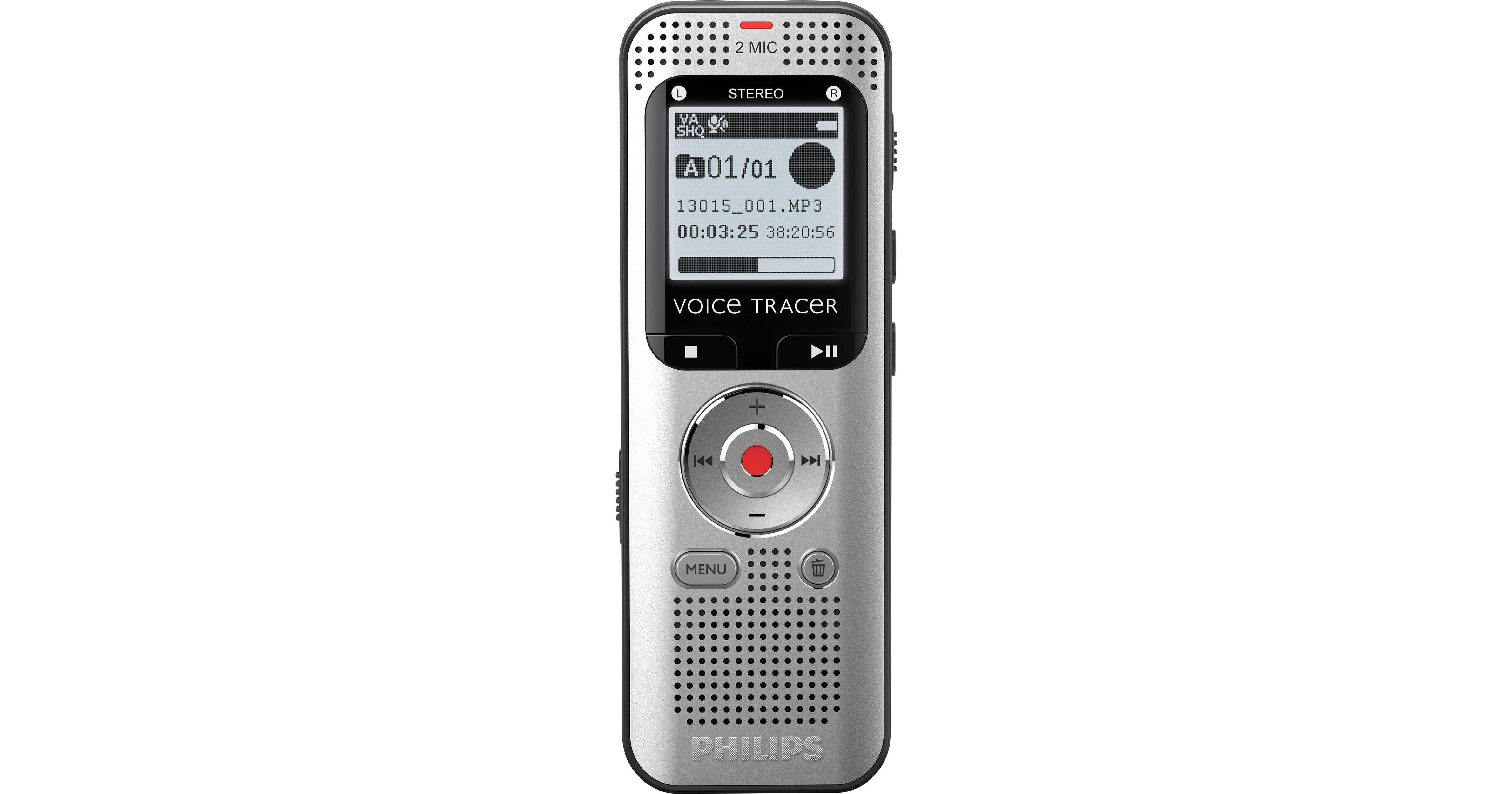 Philips DVT2015 VoiceTracer Audio Recorder