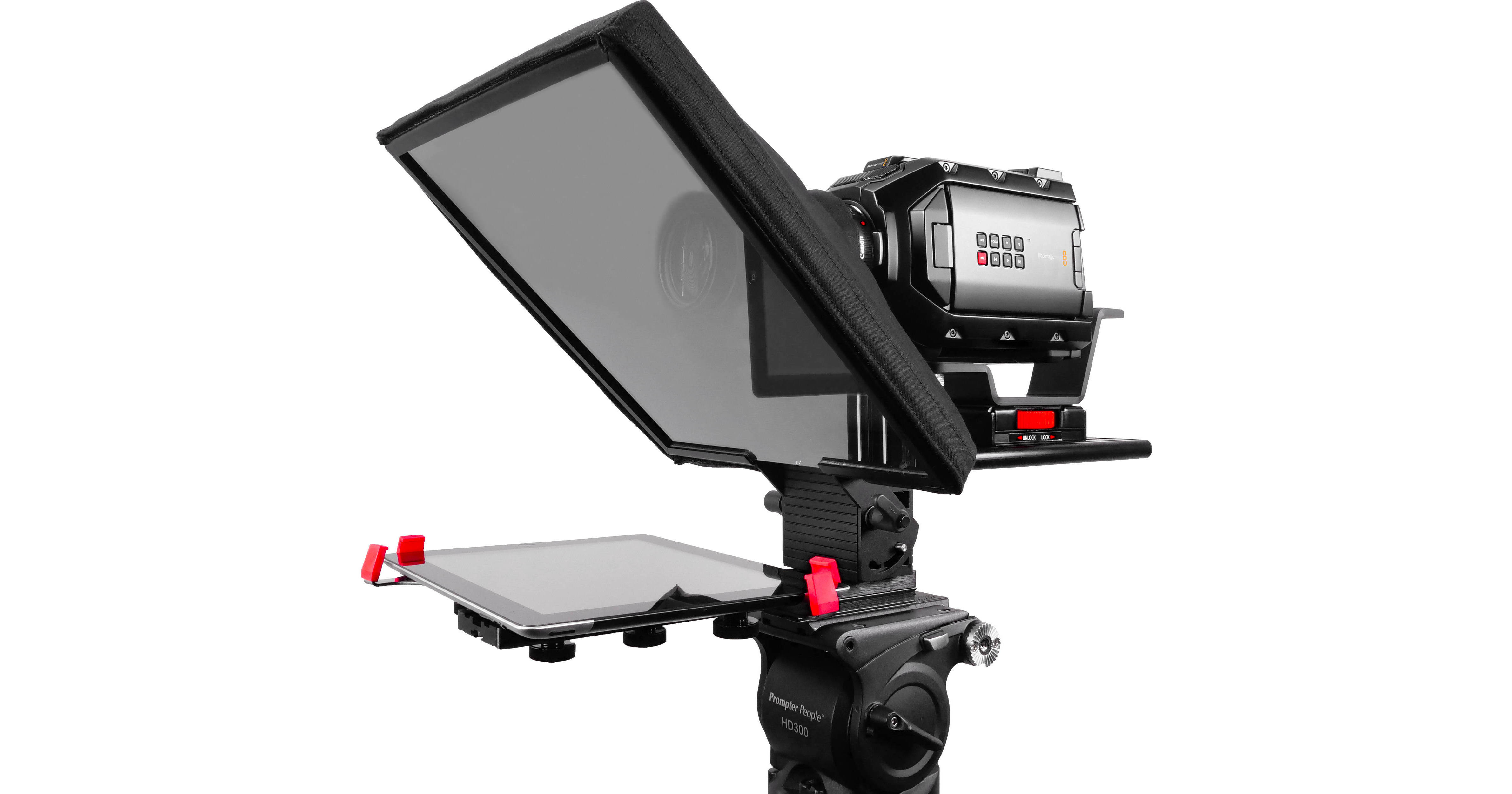Prompter People UltraFlex Plus 12" Teleprompter UF12IPADPROSB