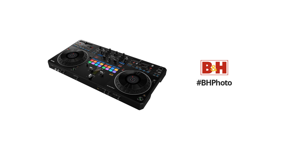 Pioneer DJ DDJ-REV5 Open Format DJ Controller Black 