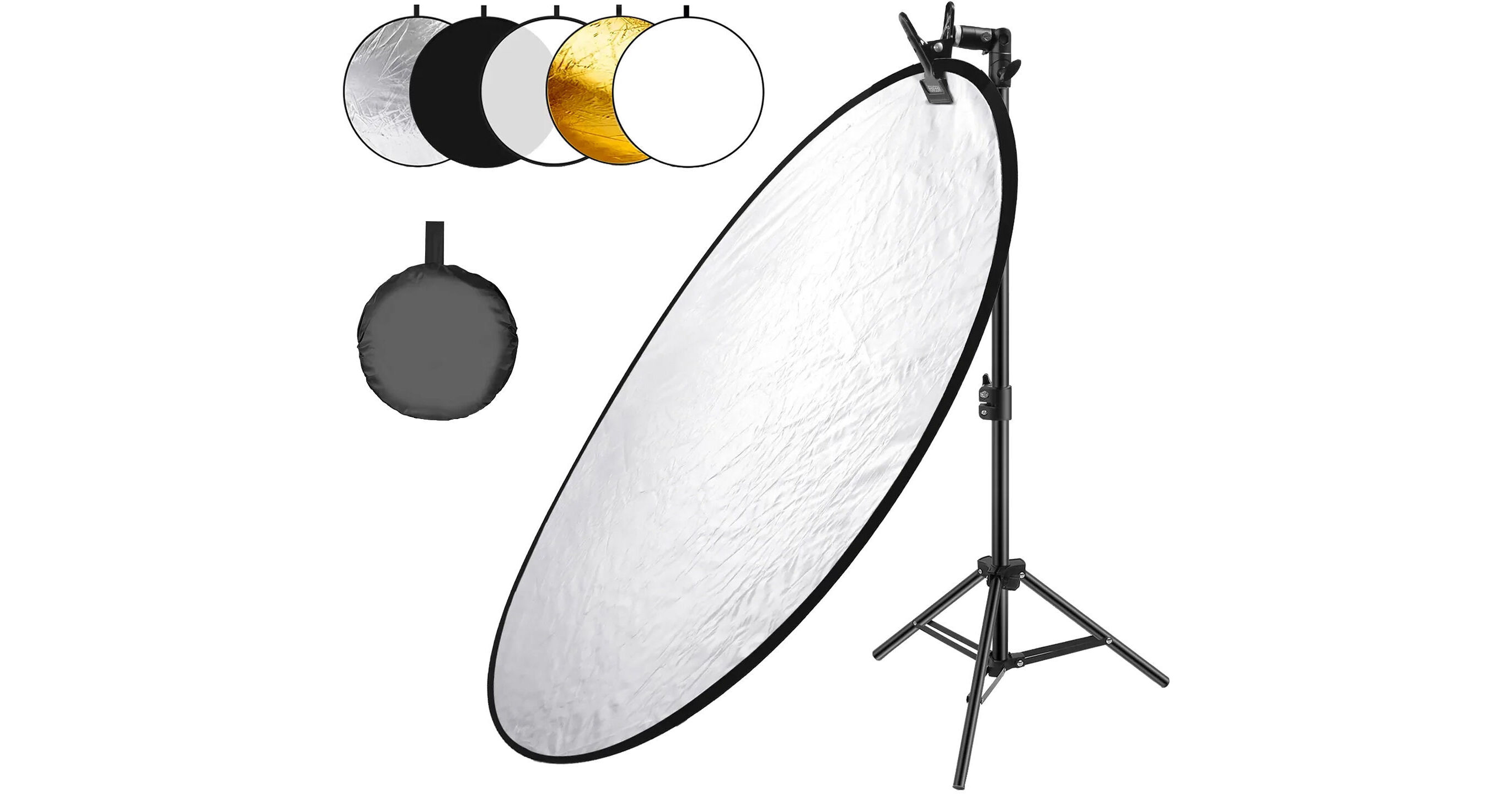 Neewer Light Reflector with Stand (43") 66600923 B&H Photo Video