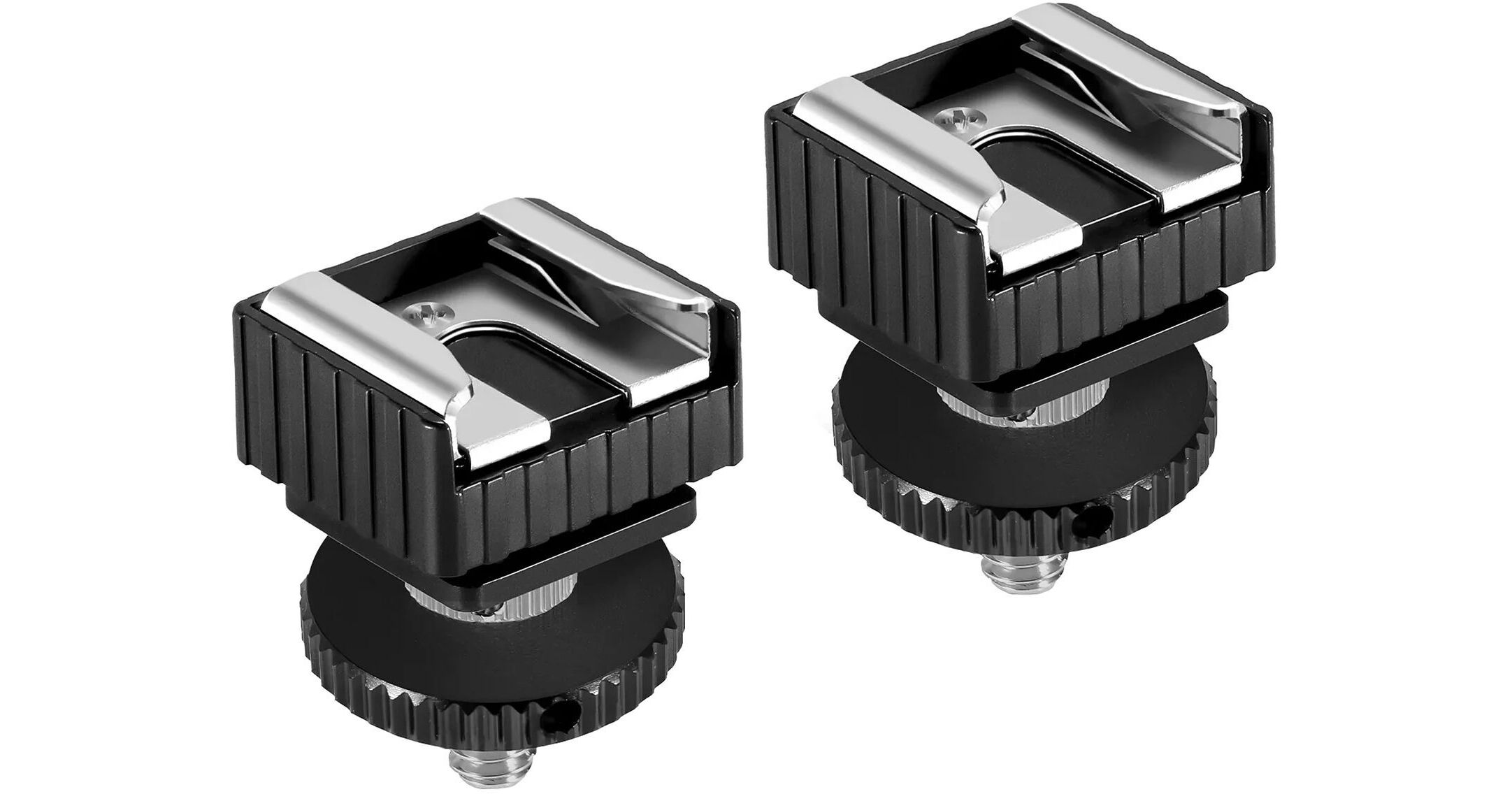 Neewer Flash Shoe Mount to 1/4"20 Adapter (2Pack) 66600926 B&H