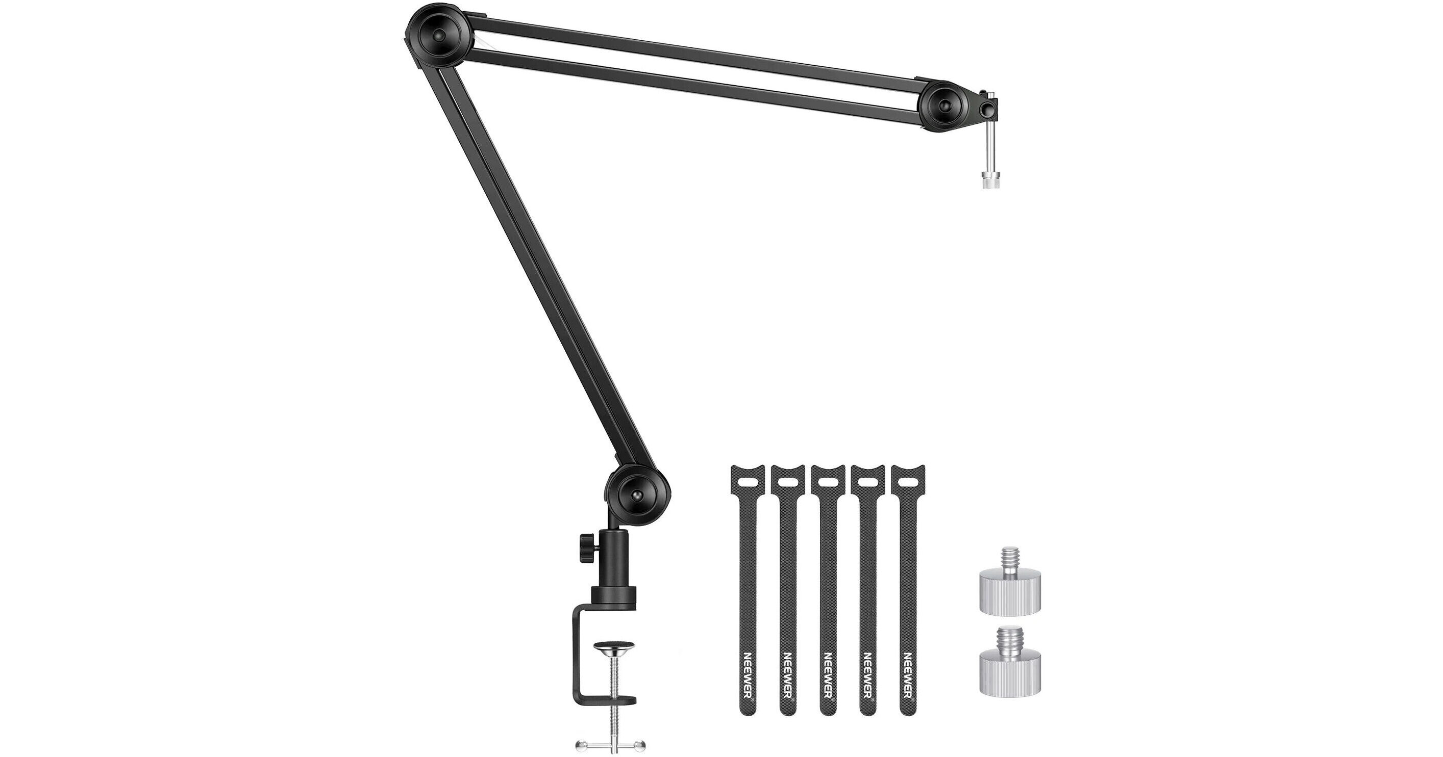 Neewer NW020 Mic Stand (Black) 66601014 B&H Photo Video