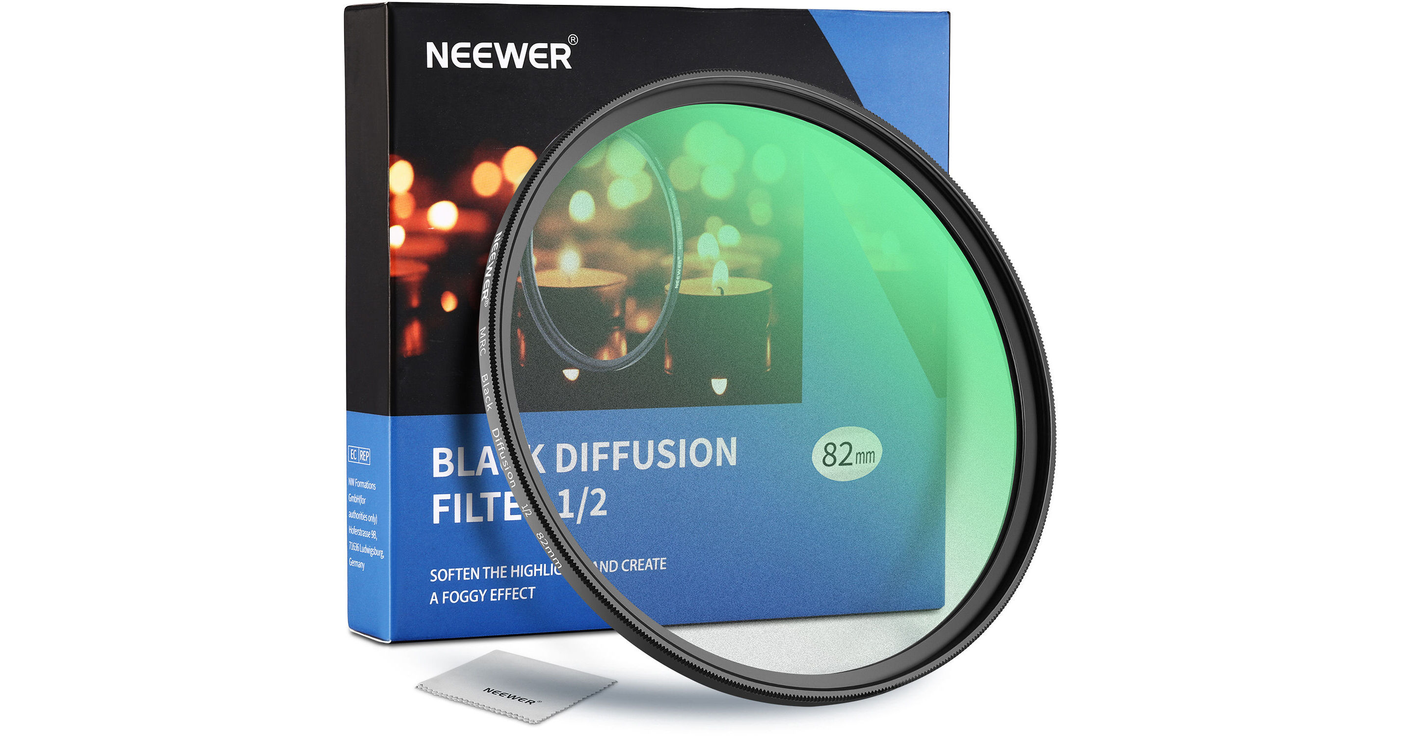 Neewer Black Diffusion Cinematic Effect Filter 66601671 B&H