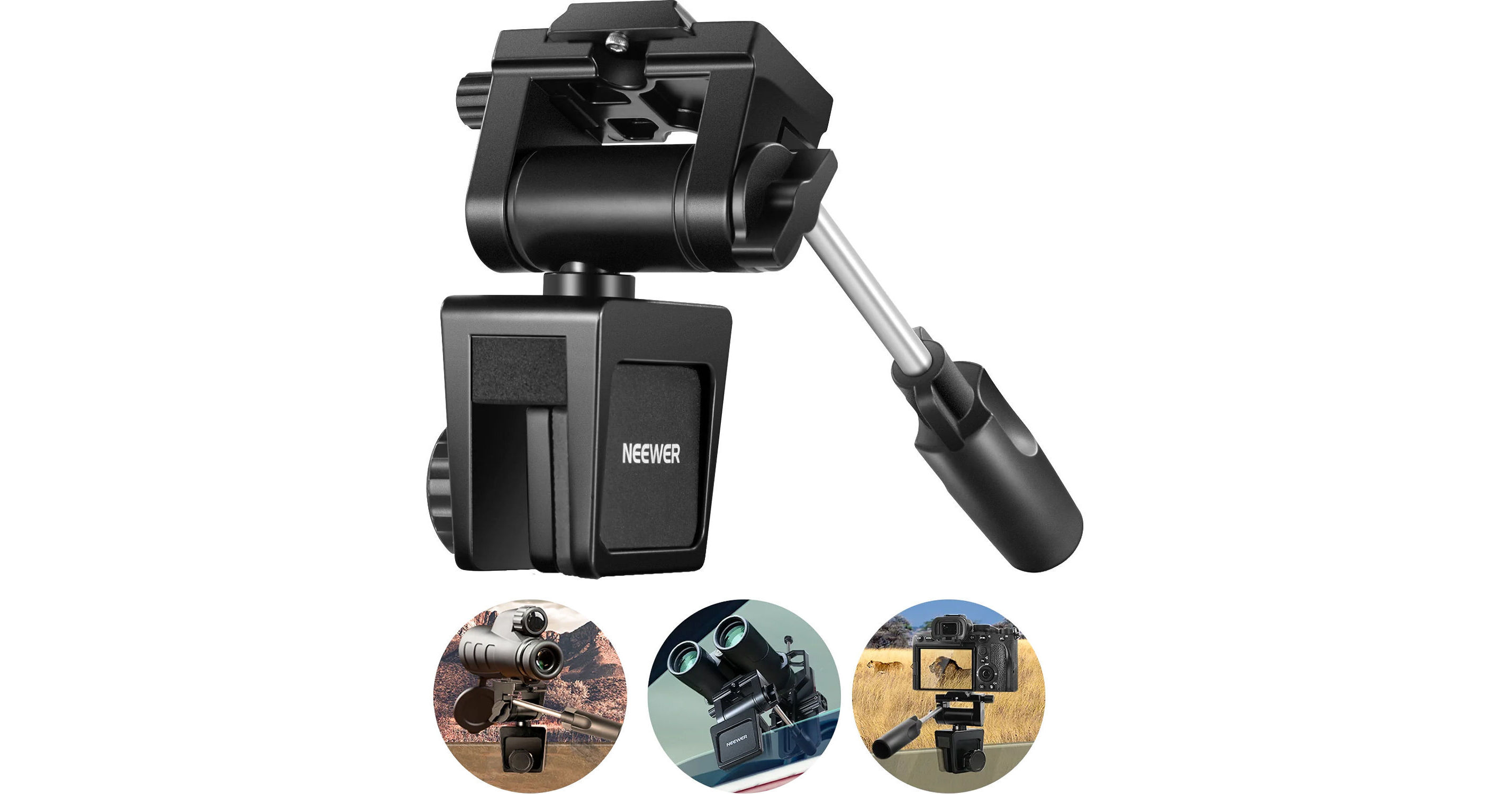 Neewer Car Window Mount Holder for Spotting Scope 66601481 B&H