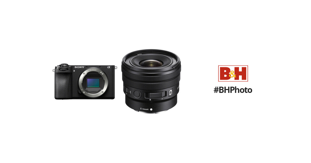 Sony a6700 Mirrorless Camera with 10-20mm Lens Kit: Ultimate Camera Package for Photographers! thumbnail