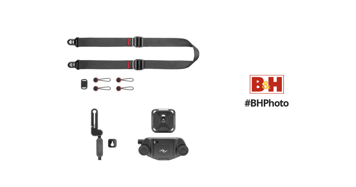 Peak Design Slide Lite Camera Strap (Black) SLL-BK-3 B&H Photo