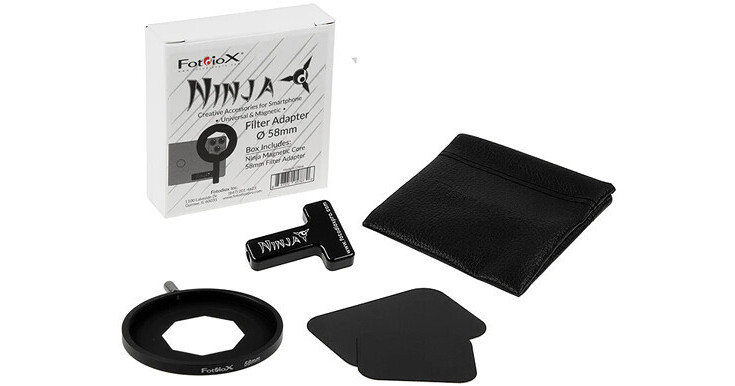 FotodioX 58mm Ninja Filter Adapter Kit NJAKIT58 B&H Photo Video