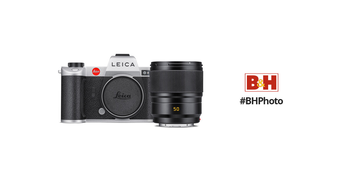Leica SL2 Mirrorless Camera with Summicron-SL 50mm f/2 ASPH. Lens (Silver)