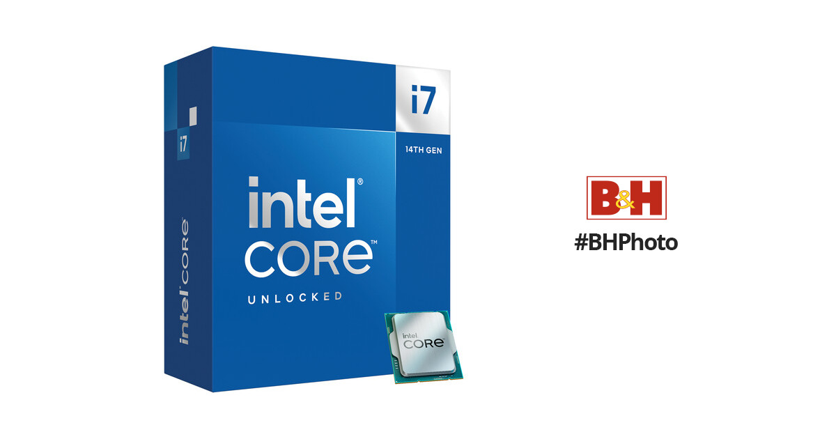Intel Core I7-14700k 20 Cores Up To 5.6 GHz LGA 1700 - CAD Masters, Inc.