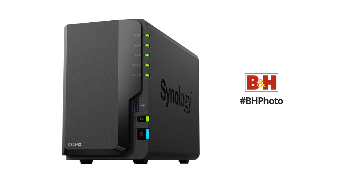 LIVE - REVEALED - Synology 2-Bay DiskStation DS224+ NAS Review / SET-UP /  HOW-TO - New For 2023! 