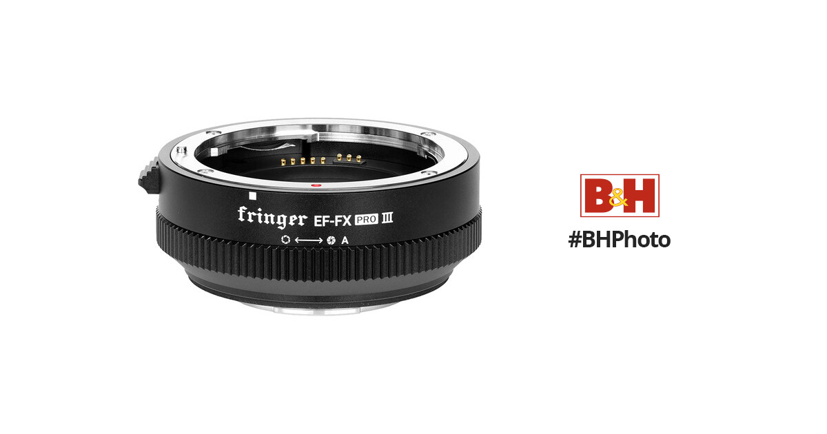 Fringer EF-FX Pro III Autofocus Adapter for Canon EF Lens FR-FX3