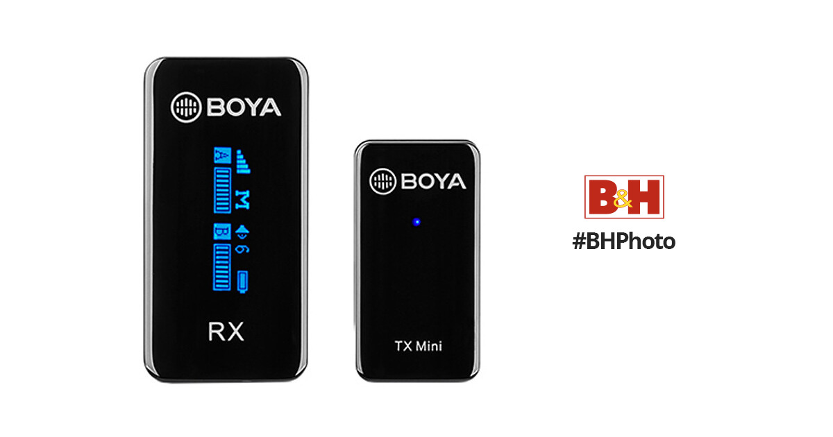 BOYA BY-XM6-S1 Mini Ultracompact Wireless BY-XM6-S1 MINI B&H